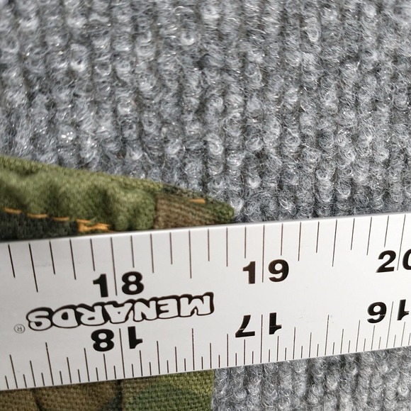 American Field Men's Button Front Camo Vest Green S Hunting Shooting Vintage - Picture 15 of 15